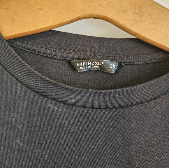 Short Sleeve Embroidered Top Blouse Tshirt 2XL Plus Size - Picture 4 of 5